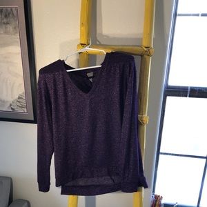 Purple Long Sleeve Shirt